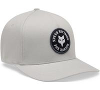 FOX Badge Tapa Flexfit, gris, tamaño L XL para Hombres