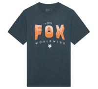 FOX Block Standard Camiseta Azul 2XL hombres