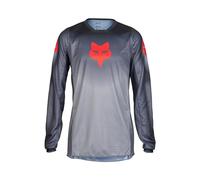 Fox Bluza 180 Interfere Grey/Red XXL Sudadera, Gris, XX-Large Unisex Adulto