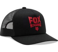 FOX Bolt Mesh Gorra de camionero juvenil, negro-rojo