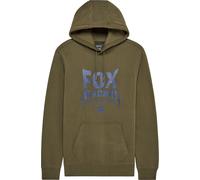 FOX Bolt Sudadera con capucha, verde-azul, tamaño 2XL para Hombres