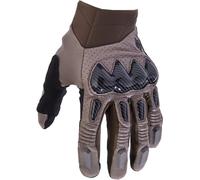 FOX Bomber Guantes perforados de Motocross, marrón, Talla S