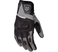 FOX Bomber Pro Air Adv Guantes de motocross, negro-gris, tamaño L para Hombres