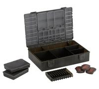 Fox Bordes Mediana Cargado Tackle Box / Pesca de Carpa