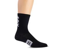Fox Calcetines Flexair M de 6", Color Negro, Talla XS/S, Extra-Small Hombres