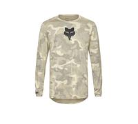 FOX Camiseta de ciclismo para hombre de manga larga Ranger TruDri™ beige | XXL