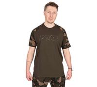 Fox - Camiseta de Pesca de Color Caqui/Camuflaje, Talla M