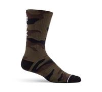 Fox Camo Crew Verde Camo Calcetines XS/S
