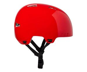 Fox Casco Infantil BMX Dirt Flight Pro, Color Rojo