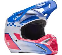Casco MX FOX V1 Collect Azul/RosaXL Azul,Rosa