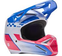 FOX Cascos V1 Collect Junior Blue / Pink 2026 M