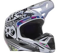 Casco MX FOX V1 Image Cosmo Blanco/NegroL Blanco,Negro