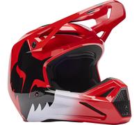 FOX Cascos V1 Shield Junior Flo Red 2026 L