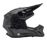 FOX Cascos V3 RS Carbon Solid Black 2024 XS