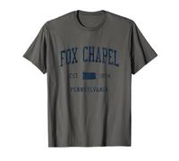 Fox Chapel PA Vintage Athletic Sports JSN1 Camiseta