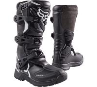 Fox Comp 3Y Botas de Motocross juvenil, negro, tamaño 40 37