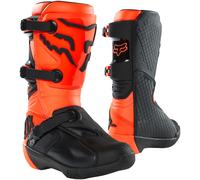 FOX Comp Botas de Motocross Juvenil, negro-naranja, tamaño 41 38 40 para Hombres