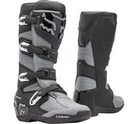 FOX Comp Botas de motocross, negro/gris, Talla 10