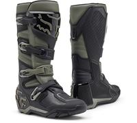 FOX Comp X Botas de motocross, negro-gris, tamaño 46 para Hombres