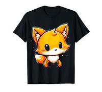 Fox Cute Kawaii Cartoon Motif Anime Animal Lover Hombres Mujeres Camiseta