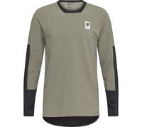 FOX Defend Thermal Jersey - Hombre - Gris / Verde / Negro - talla S- modelo 2025