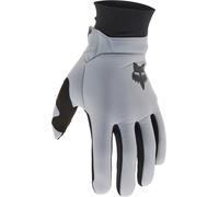 FOX Defend Thermo 2023 Guantes de motocross, negro-gris, tamaño XL para Hombres