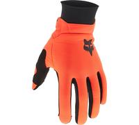 FOX Defend Thermo CE Guantes de motocross, naranja/negro, Talla M
