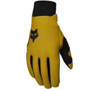 FOX Defend Thermo Guantes de motocross, amarillo/negro, Talla 2XL