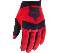 FOX Dirtpaw 2023 Guantes de motocross juvenil, rojo, tamaño S