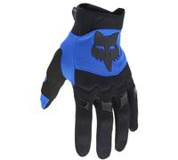 FOX Dirtpaw 2023 Guantes de motocross, negro-azul, tamaño L para Hombres