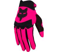 FOX Dirtpaw 2023 Guantes de motocross, negro/rosa, Talla L