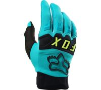FOX Dirtpaw Guantes de Motocross, negro-turquesa, tamaño XL para Hombres