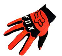Fox Dirtpaw Guantes para bicicleta MTB/MX Cross con dedos largos (naranja neón, M = M)