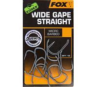 Fox Edges Arma Point Wide Gape Straight - Tamaño del Gancho 8-10 Piezas