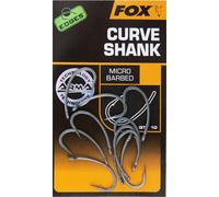 Fox Edges Armapoint Curve Shank Hooks - 10 Ganchos para Carpa, anzuelos para Pesca de Carpa, Gancho boilie, tamaño: 4