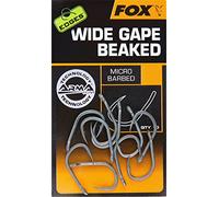 Fox Edges Armapoint Wide Gape Beaked Hooks - 10 anzuelos para Carpa, anzuelos para Pesca de Carpa, Gancho boilie, tamaño: 2