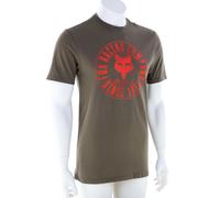 Fox Emblem Premium S/S Caballeros T-Shirt XL Verde oliva oscuro
