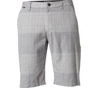 FOX Essex Plaid Pantalones cortos, gris, tamaño 28 para Hombres