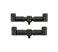 Fox Etiqueta Negra Qr Zumbador Barra 2 Barra Ajustable / Caña Pescar Carpa Resto