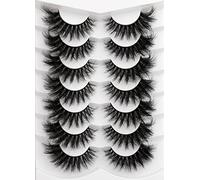Fox Eye - Ojo de gato de imitación de visón esponjoso que parece extensiones, aspecto natural y puntiagudo