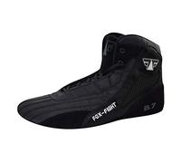 FOX-FIGHT B7 Sambo Zapatas Professionales Ringer Wrestling Matte Ante Piel con Suela de Ante Unisex,Negro 42 EU