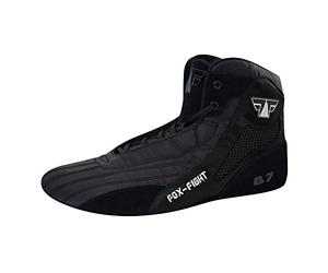 FOX-FIGHT B7 Sambo Zapatos Black Edition Profesional de Alta Calidad Lucha Lucha Zapatos Esterillas Gamuza Cuero con Suela de Gamuza