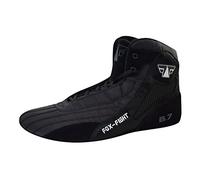 Fox-Fight B7 Sambo - Zapatos professionales Lucha Libre, Piel de Ante con Suela de Ante, Negro 43 EU