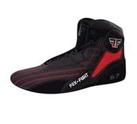 Fox-Fight B7 Sambo - Zapatos professionales para lucha libre, piel de ante con suela 40, color negro