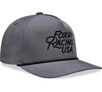 FOX Flag Rope Snapback Gorro, gris