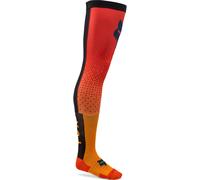 FOX Flexair Fracture KB Calcetines de motocross, rojo-naranja, tamaño L para Hombres