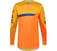FOX Flexair Fracture Maillot de motocross, amarillo-naranja para Hombres