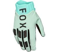 FOX Flexair Guantes de motocross, Turquesa/negro, Talla XL