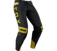 FOX Flexair Preest Pantalones, negro-amarillo, tamaño 28 para Hombres