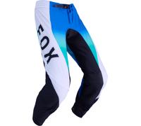 FOX Flexair Spire Pantalones de motocross, blanco-azul, tamaño 36 para Hombres